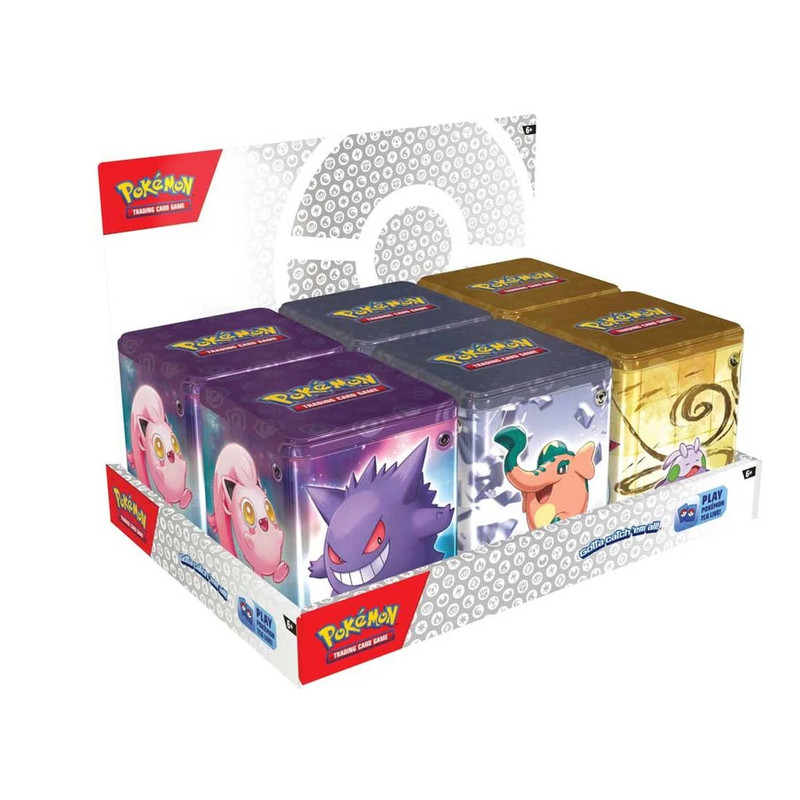 Pokémon TCG:Stacking Tins (Q1 2024) - بطاقة بوكيمون
